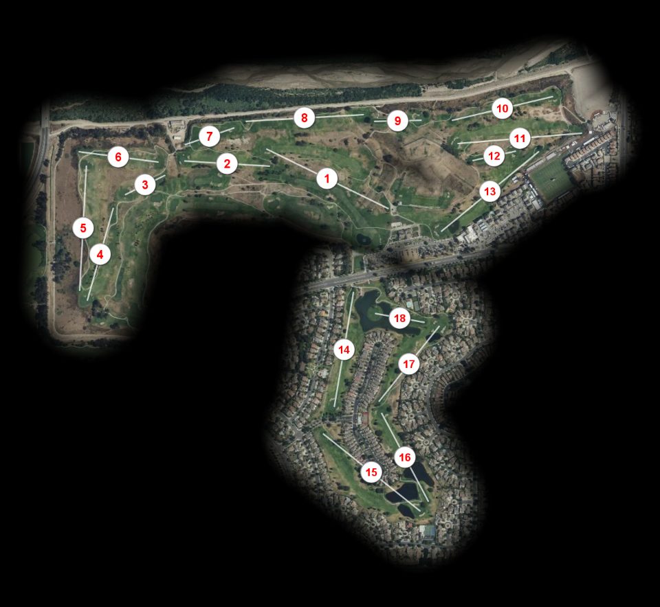 River Ridge Golf Club Vineyards course overview