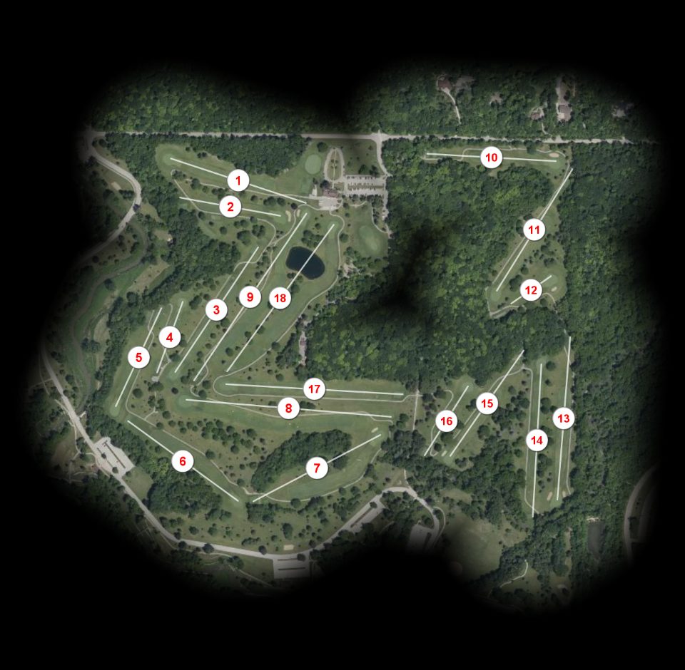 Petrifying Springs Golf Course course overview