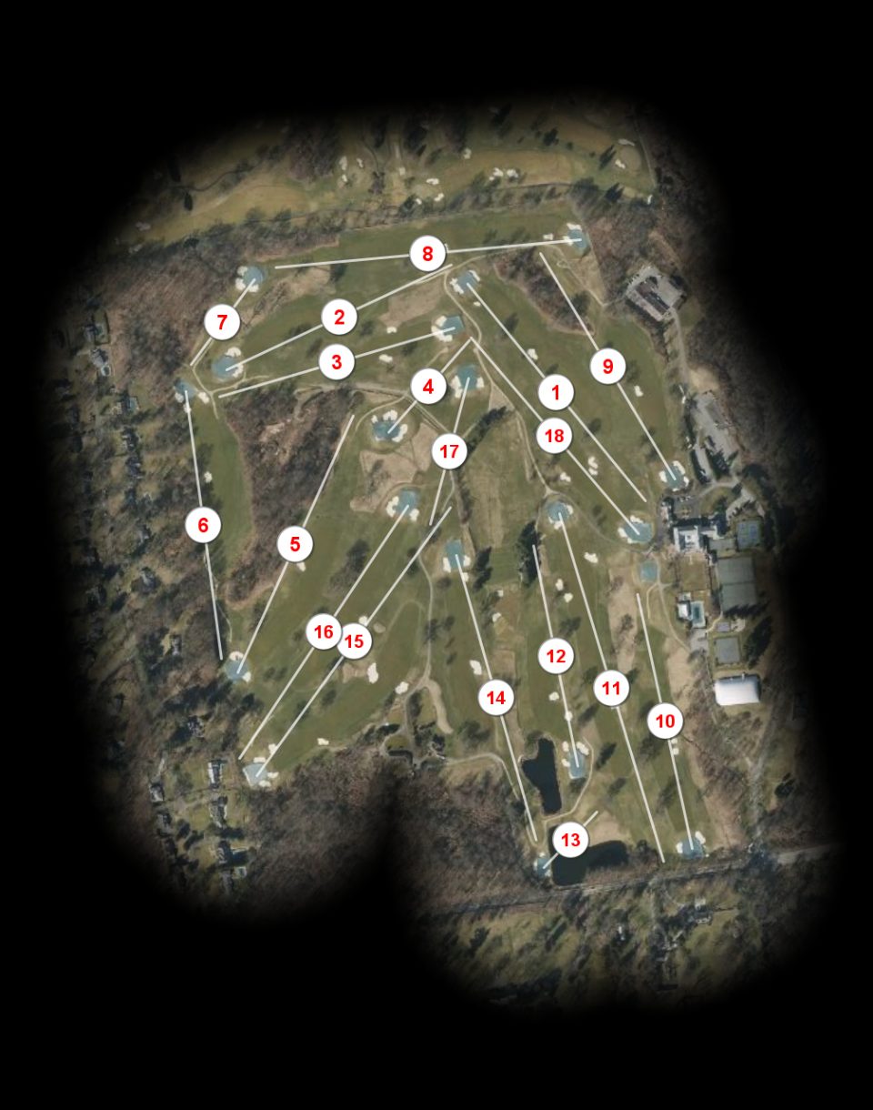 Century Country Club course overview