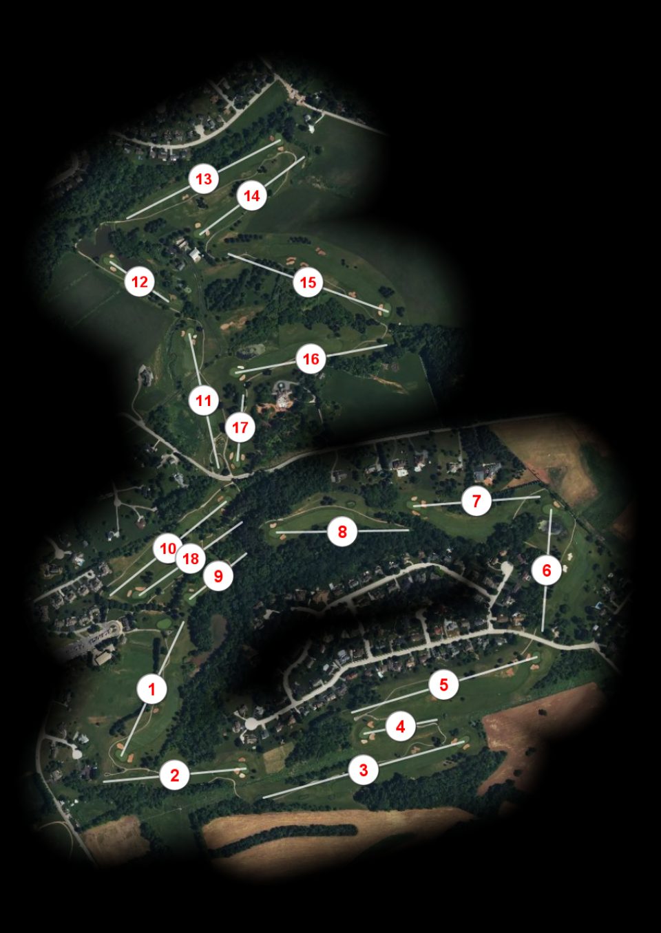 Honey Run Golf & Country Club course overview