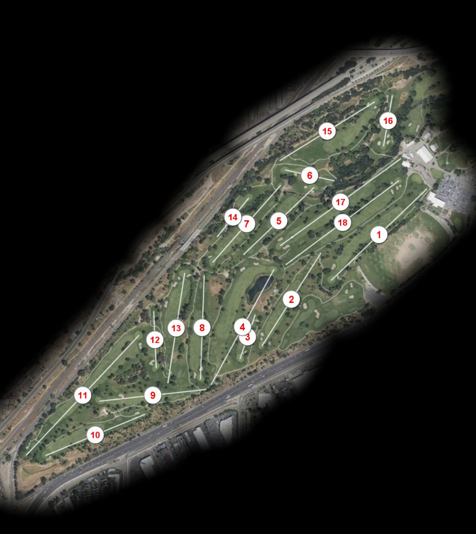 Haggin Oaks Golf Complex Alister MacKenzie course overview
