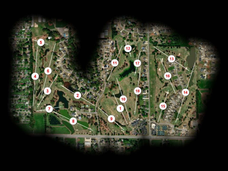 Cypress Lakes Golf & Country Club course overview