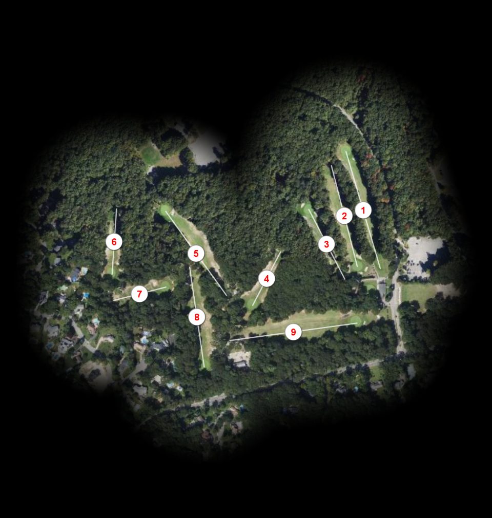 Dix Hills Park Golf Course course overview