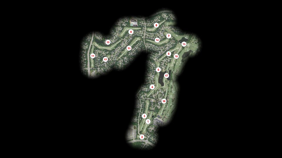 Prestonwood Country Club course overview
