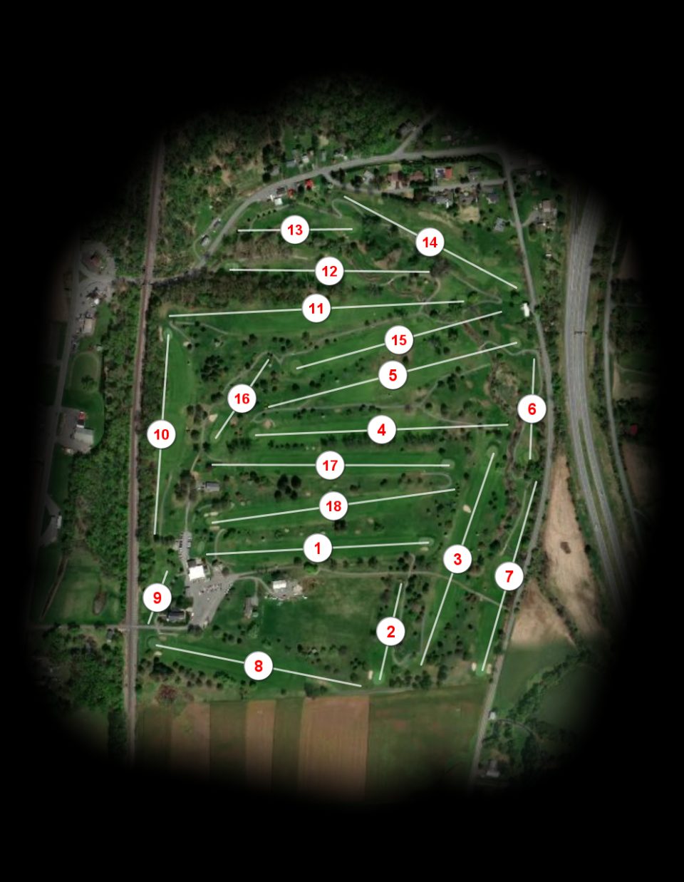 Wynding Brook Golf Club course overview