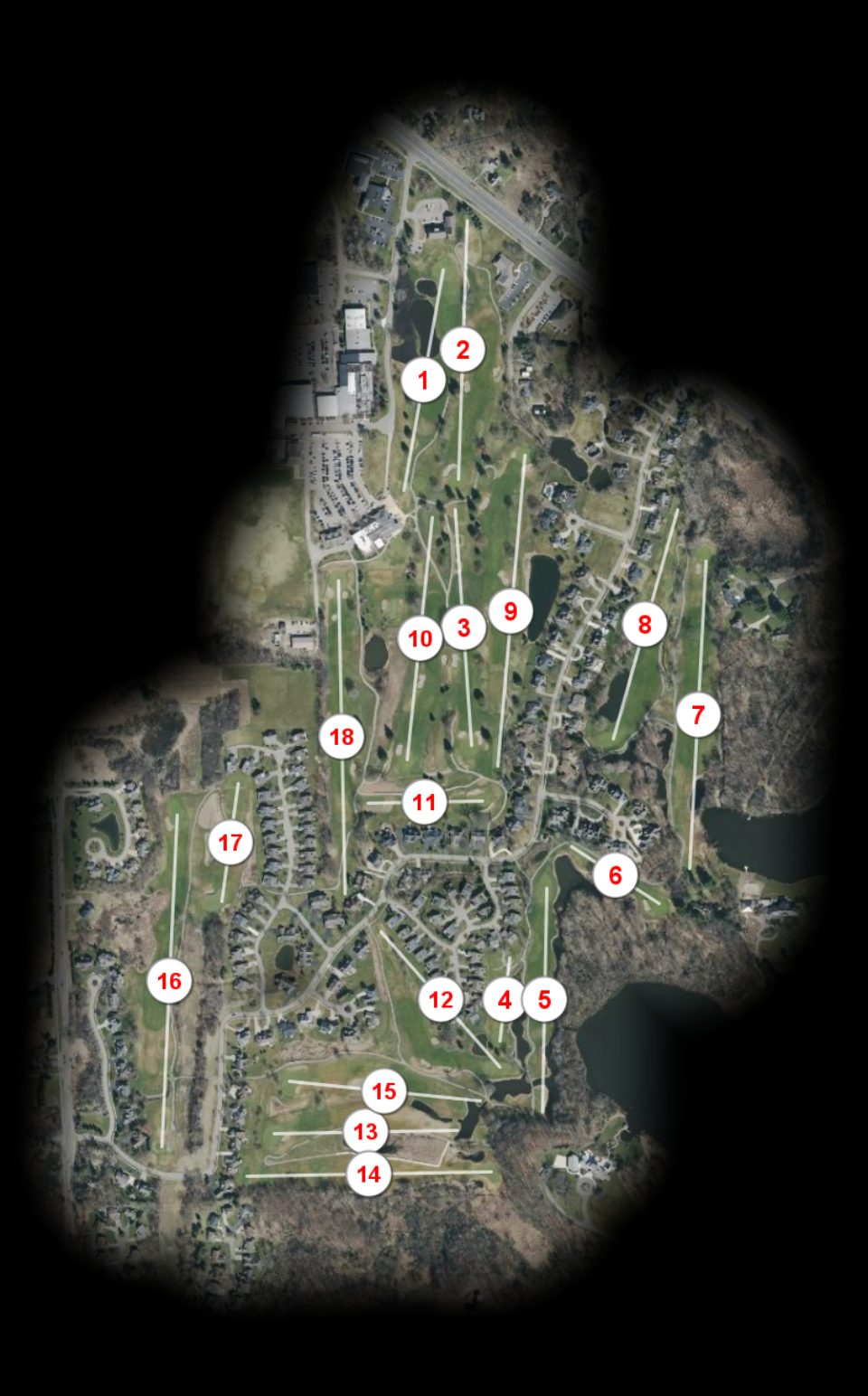 Watermark Country Club course overview