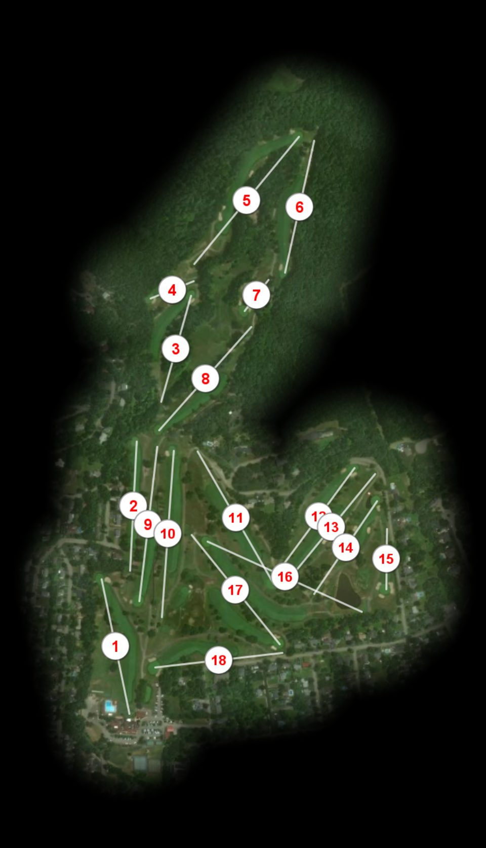 Elmira Country Club course overview