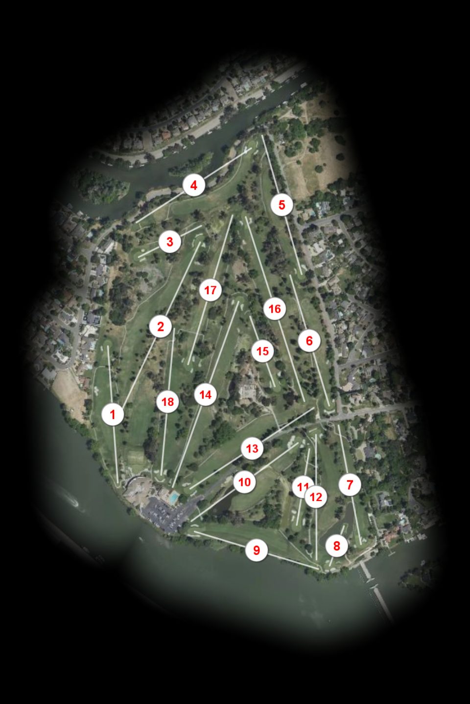 Stockton Golf & Country Club course overview