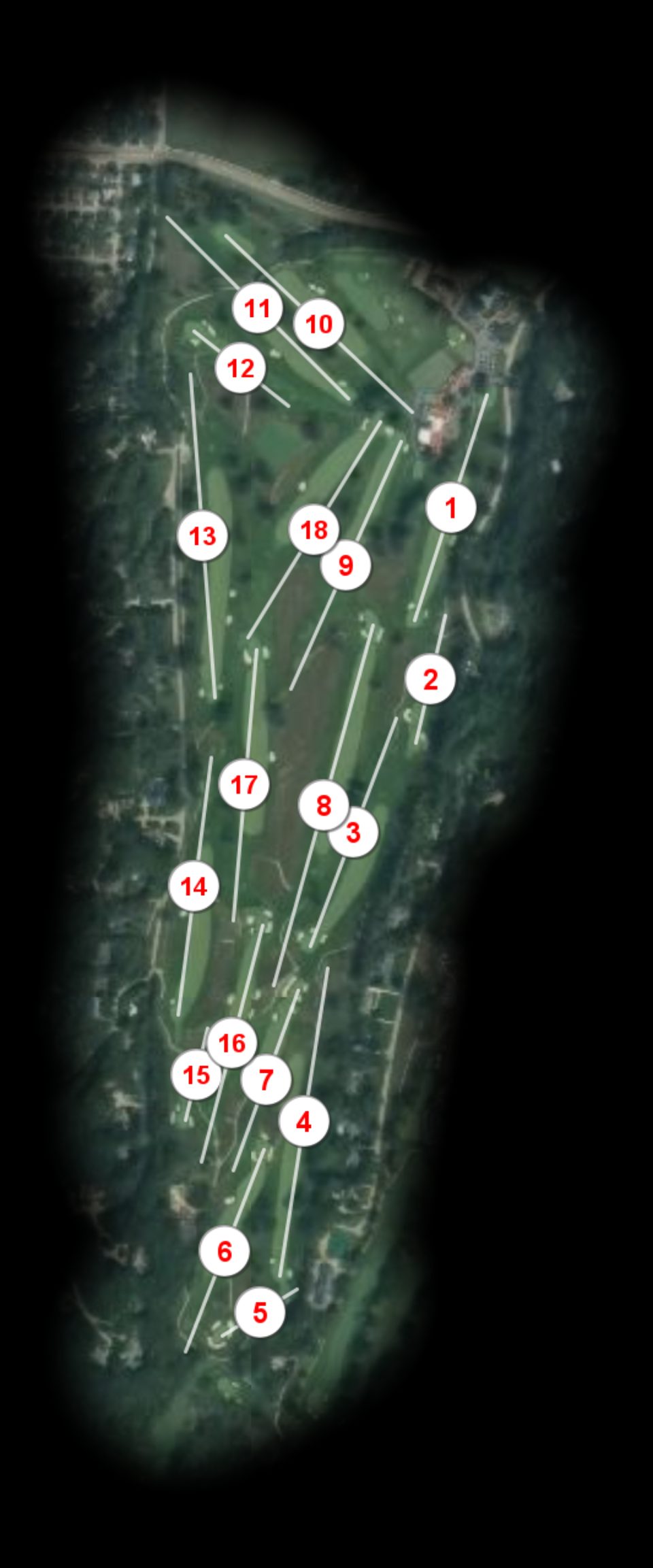 Moraine Country Club course overview