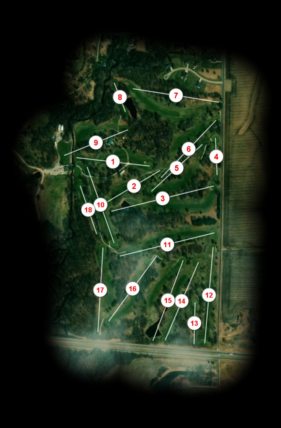 Gibson Woods Golf Course course overview