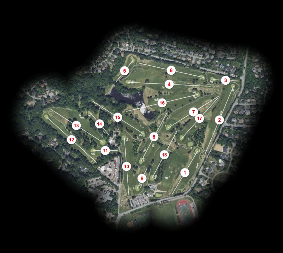 Falls Road Golf Course course overview