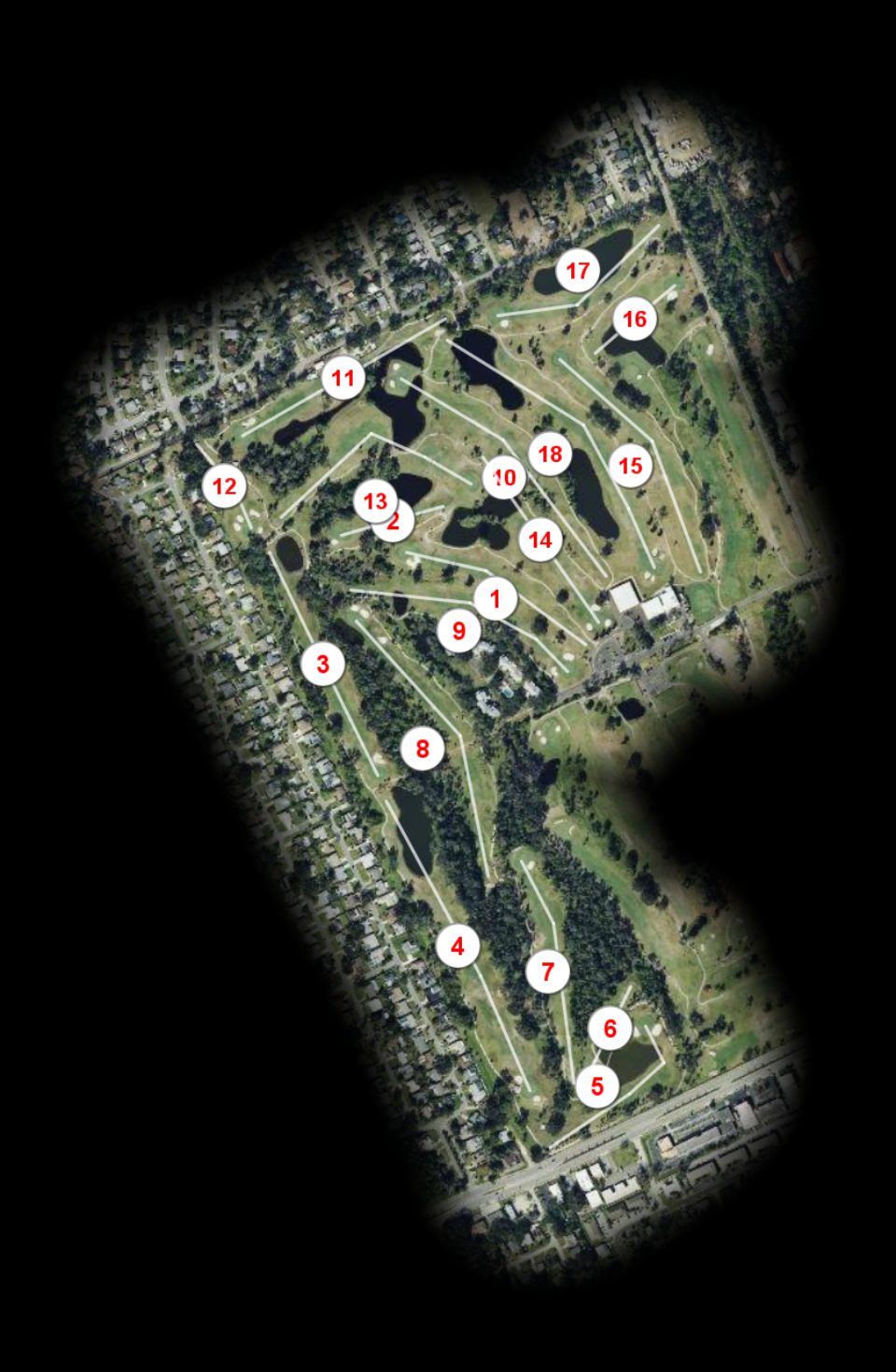 Daytona Beach Golf Club North course overview