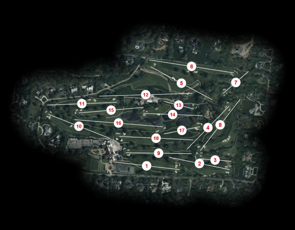 Old Warson Country Club course overview