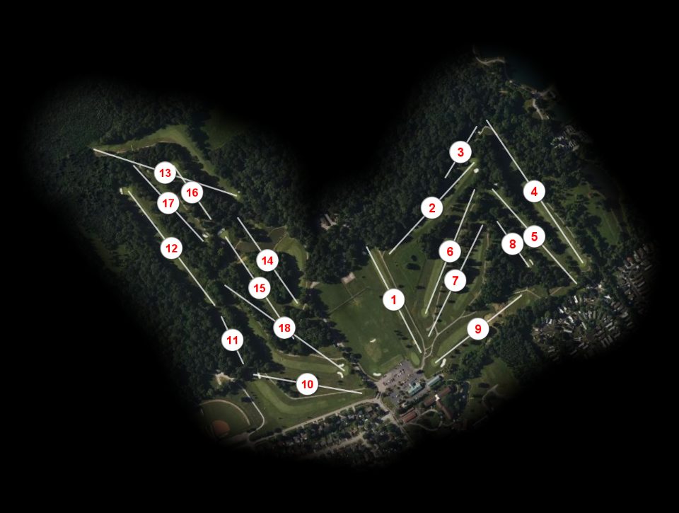 Wooded View Golf Course course overview