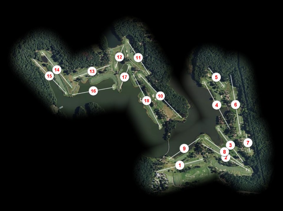Piedmont Driving Club Championship course overview