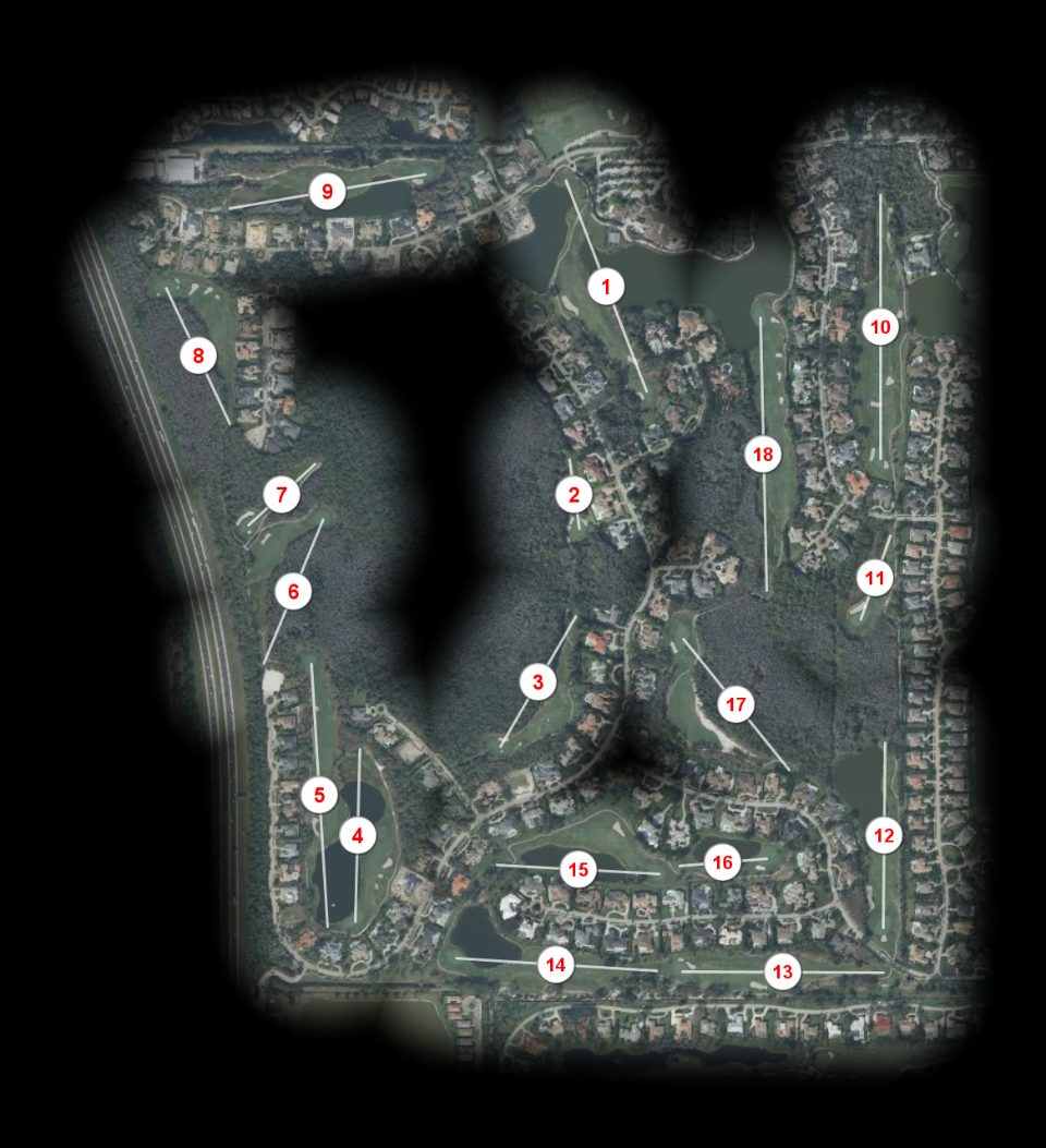 Quail West Golf and Country Club Preserve course overview
