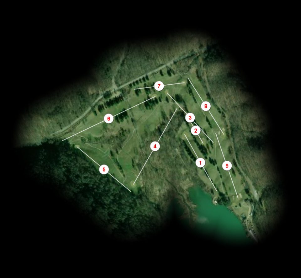 Lake Bonaventure Country Club course overview