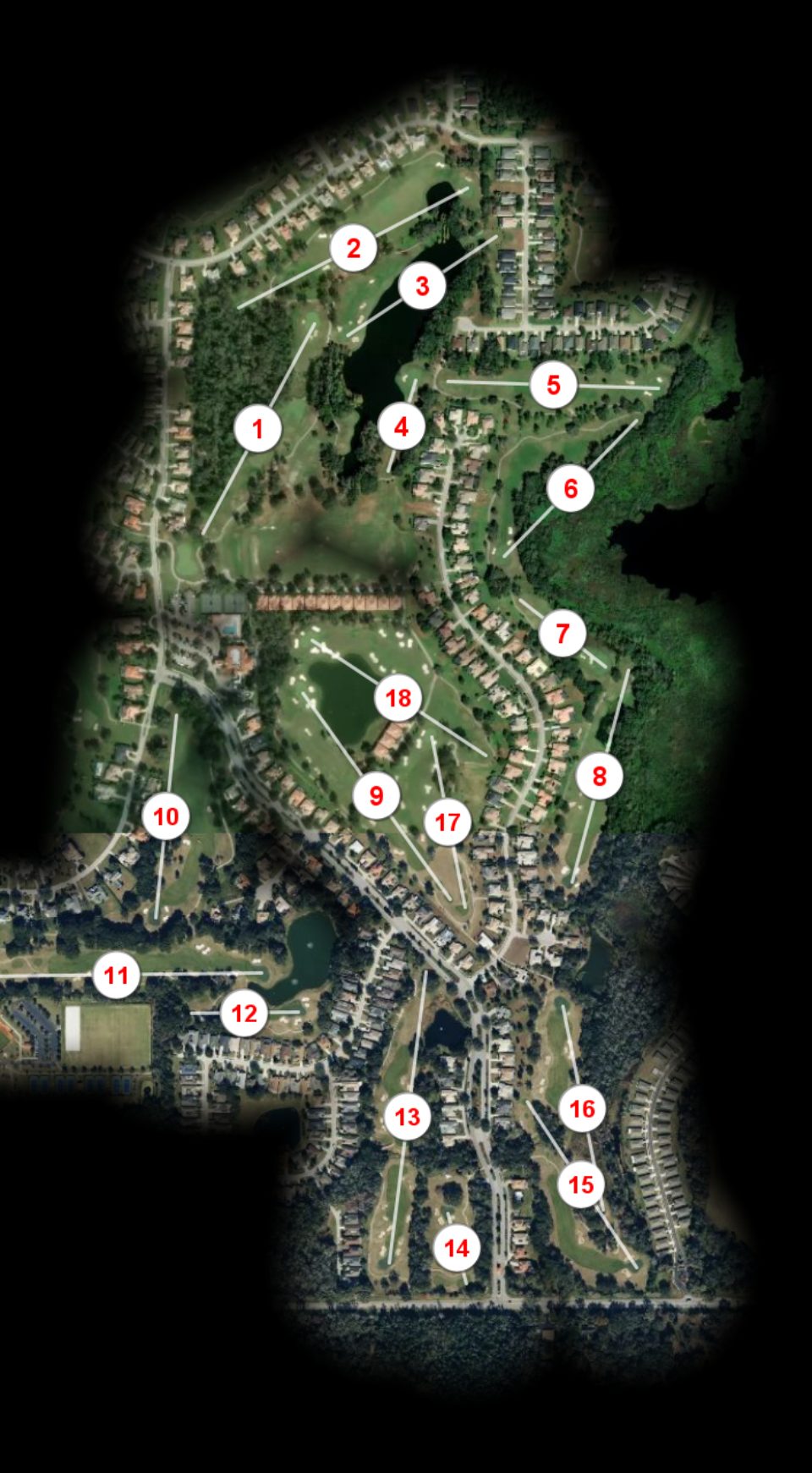 Lake Jovita Golf & Country Club South course overview