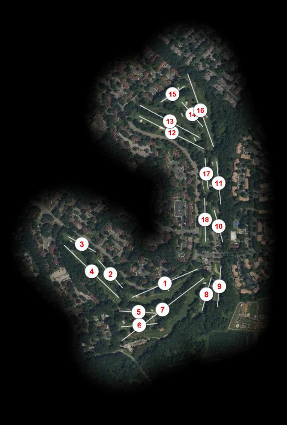 Pine Brook Golf Course course overview