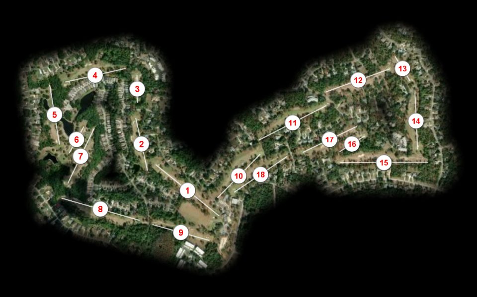 Sugarmill Woods Country Club Cypress to Pine course overview