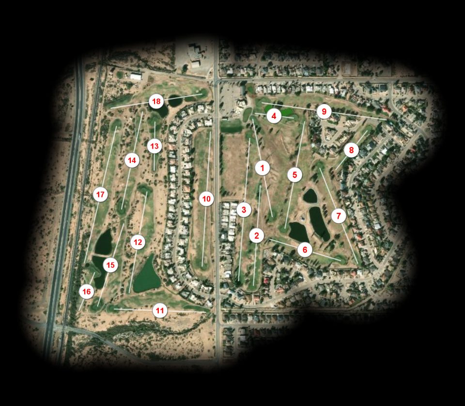 Desert Lakes Golf Course course overview