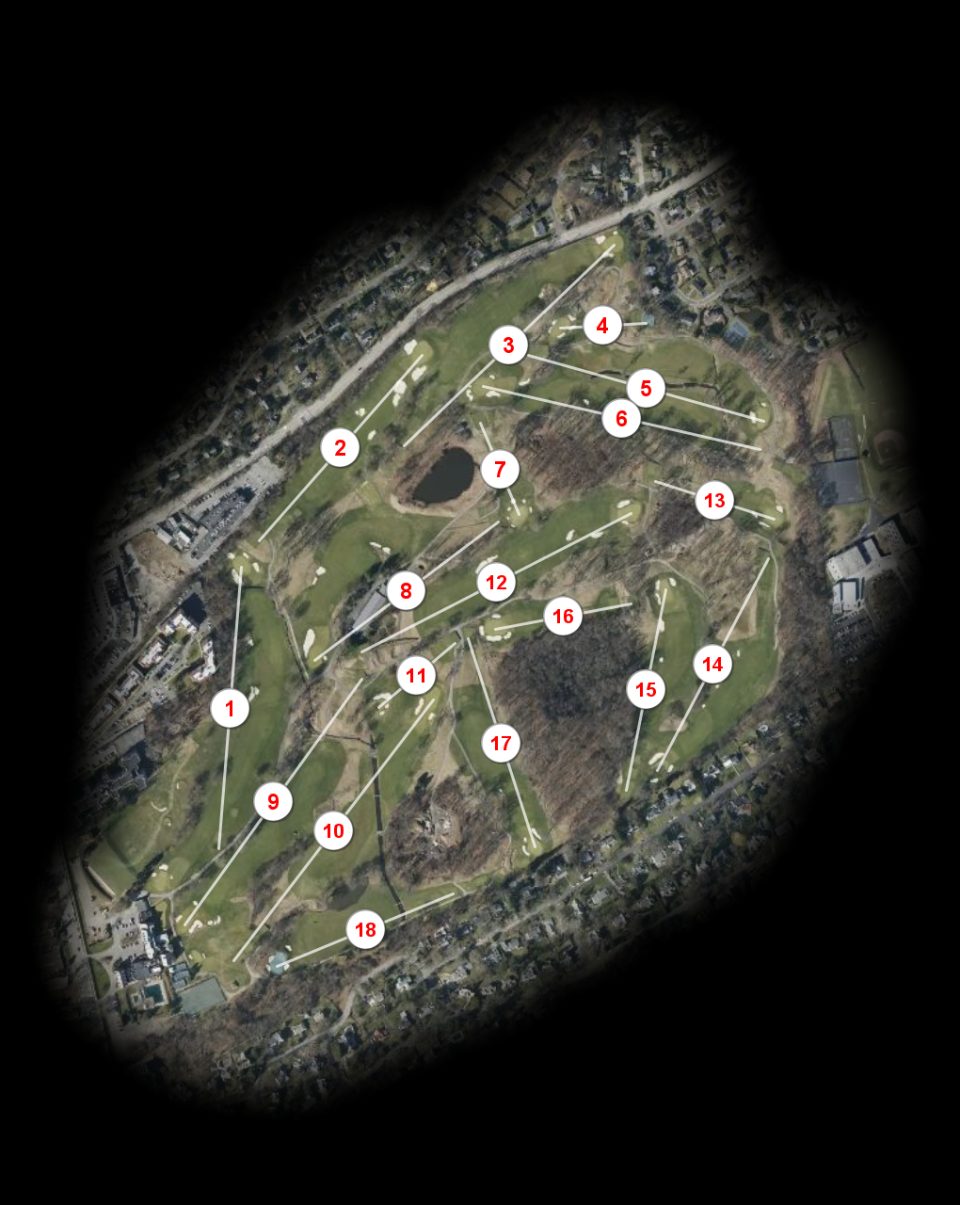 Wykagyl Country Club course overview