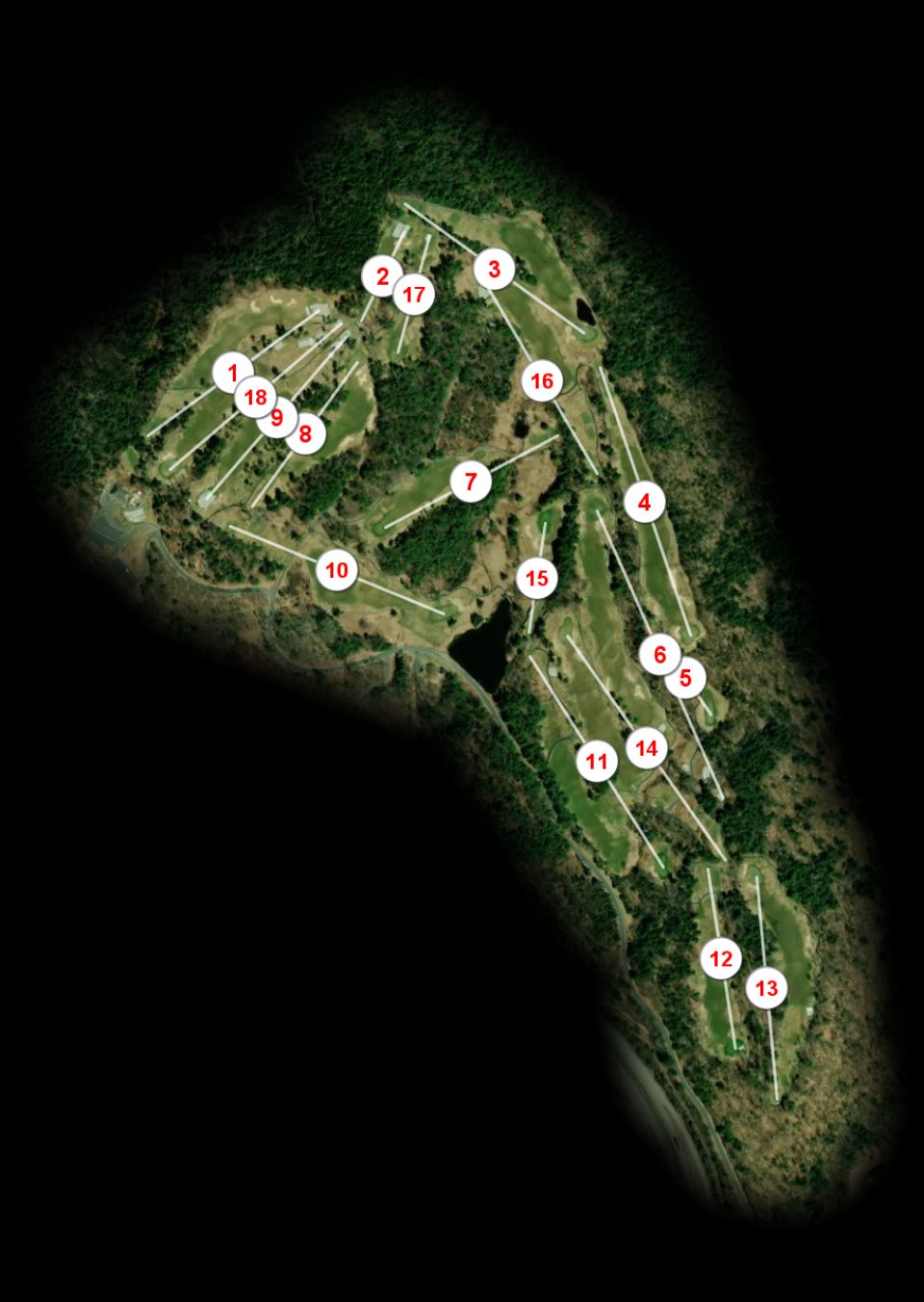 Montcalm Golf Course course overview