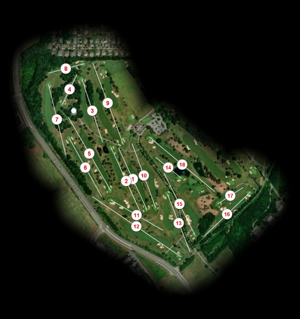 Penn State Golf Courses Blue course overview