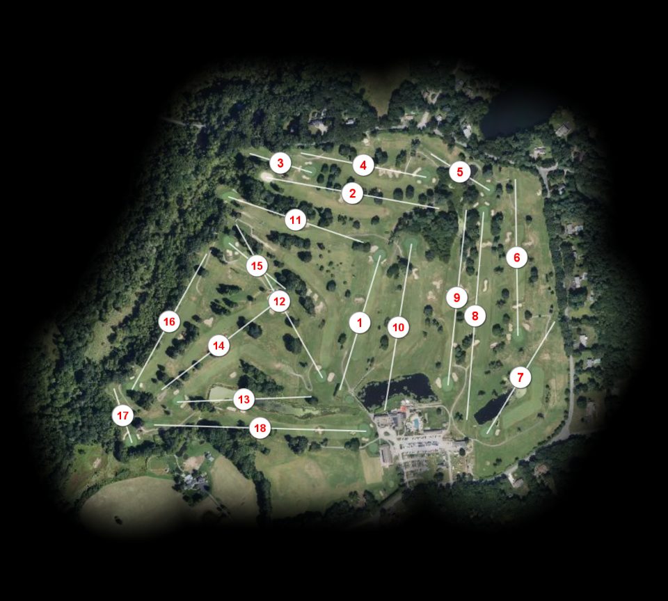 Crestwood Country Club course overview