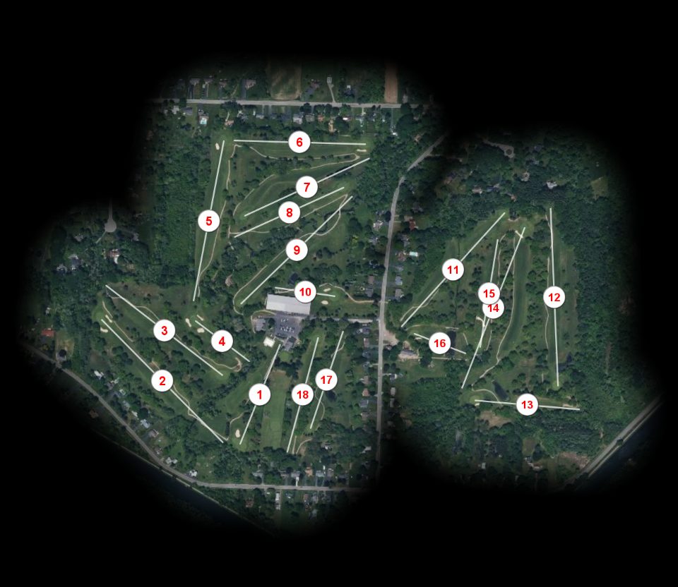 Salmon Creek Country Club course overview
