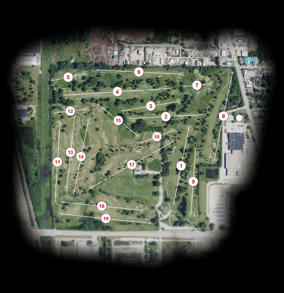 Veterans Memorial Golf Course, formerly known as W course overview