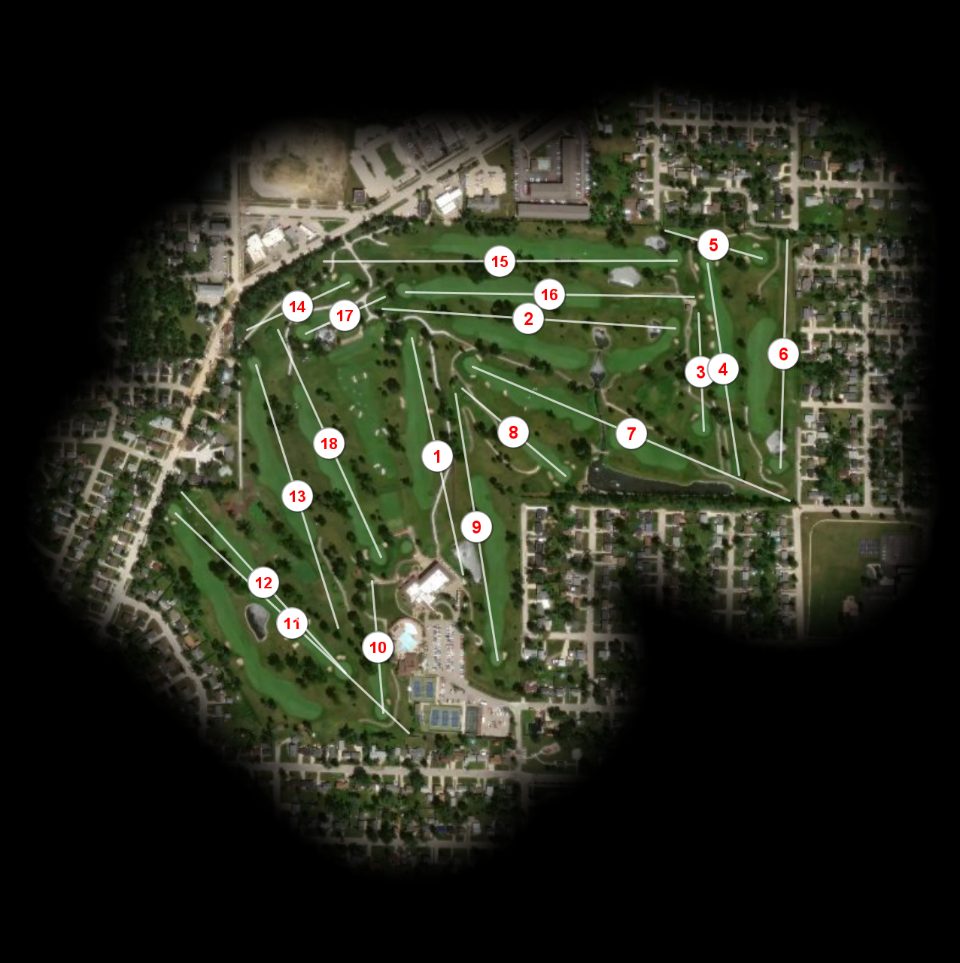 Elmcrest Country Club course overview