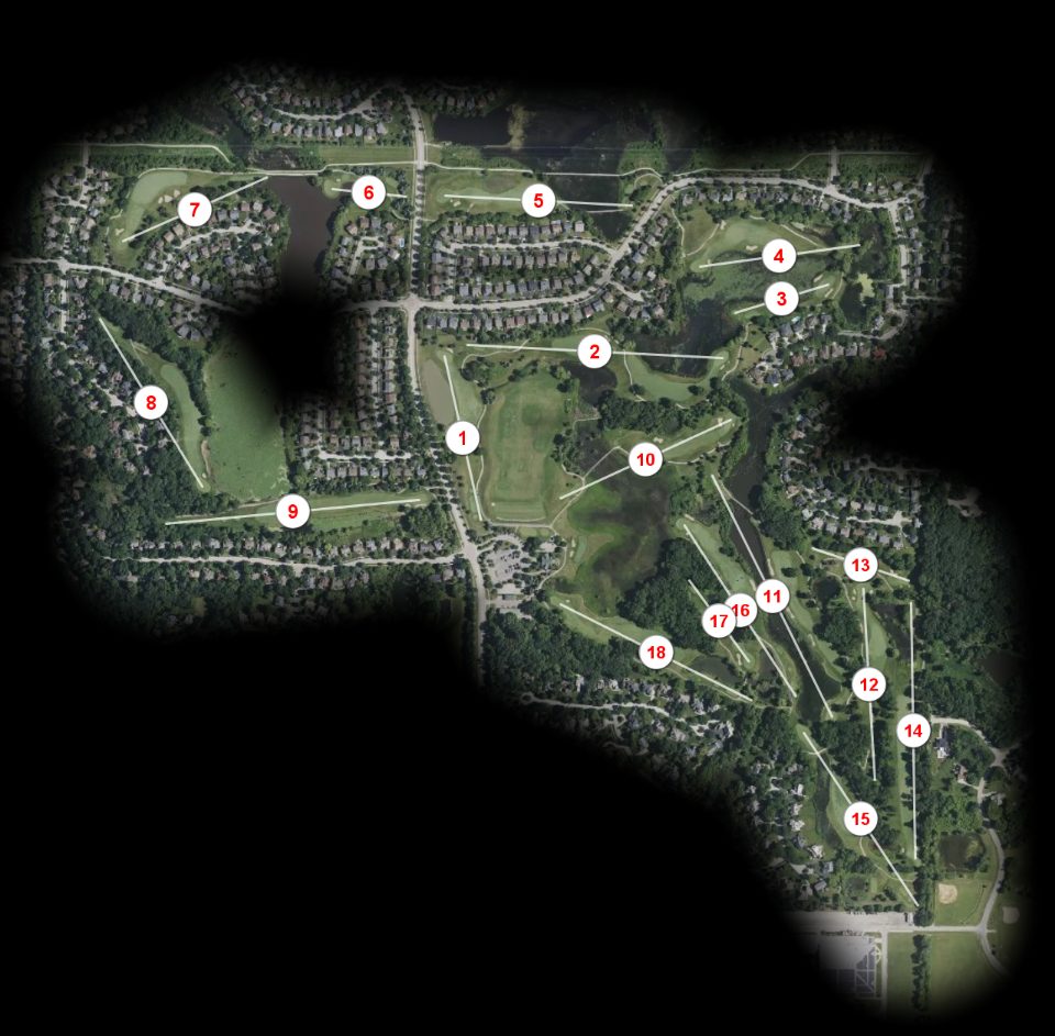 Bittersweet Golf Club course overview