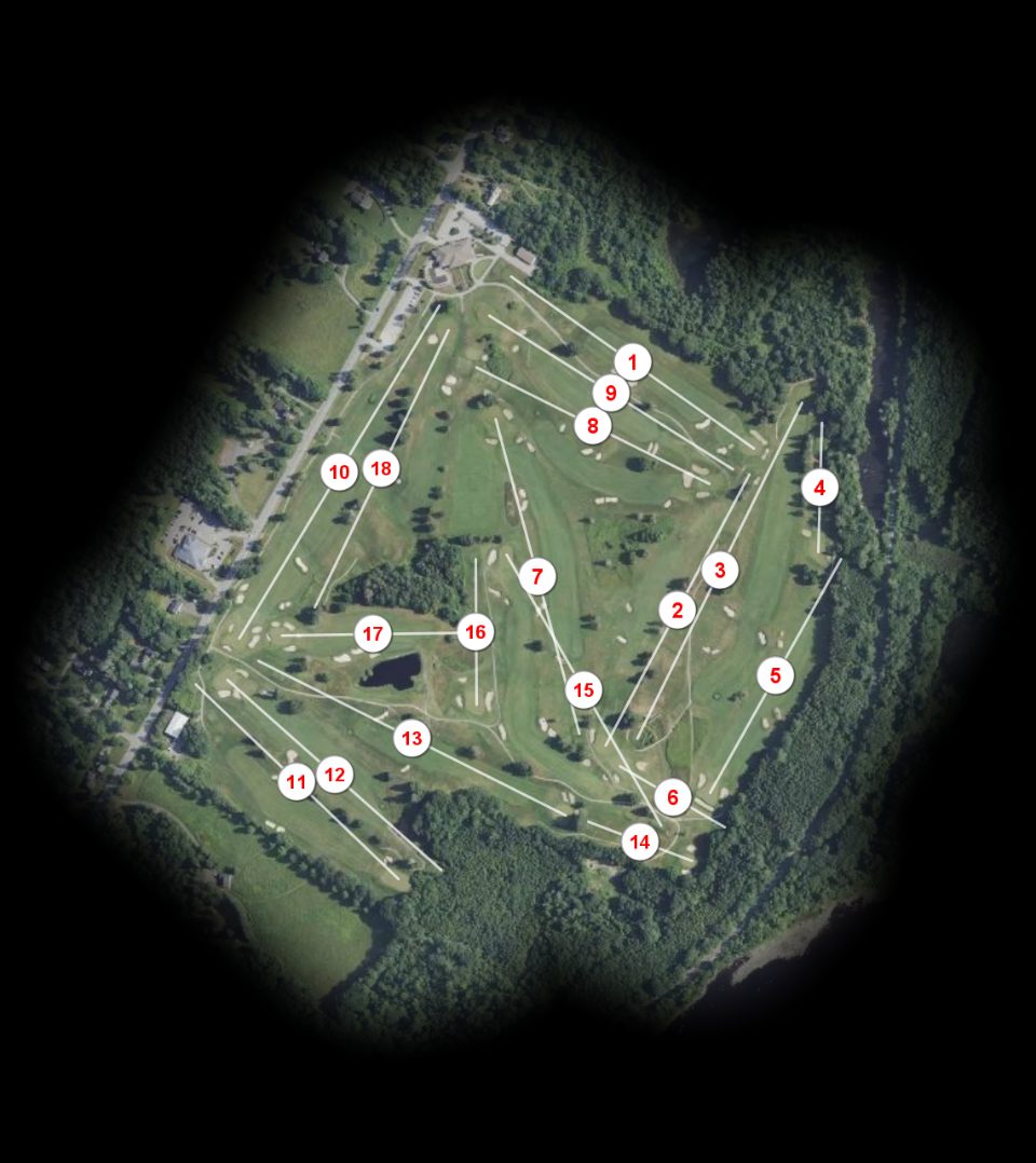 Penobscot Valley Country Club course overview