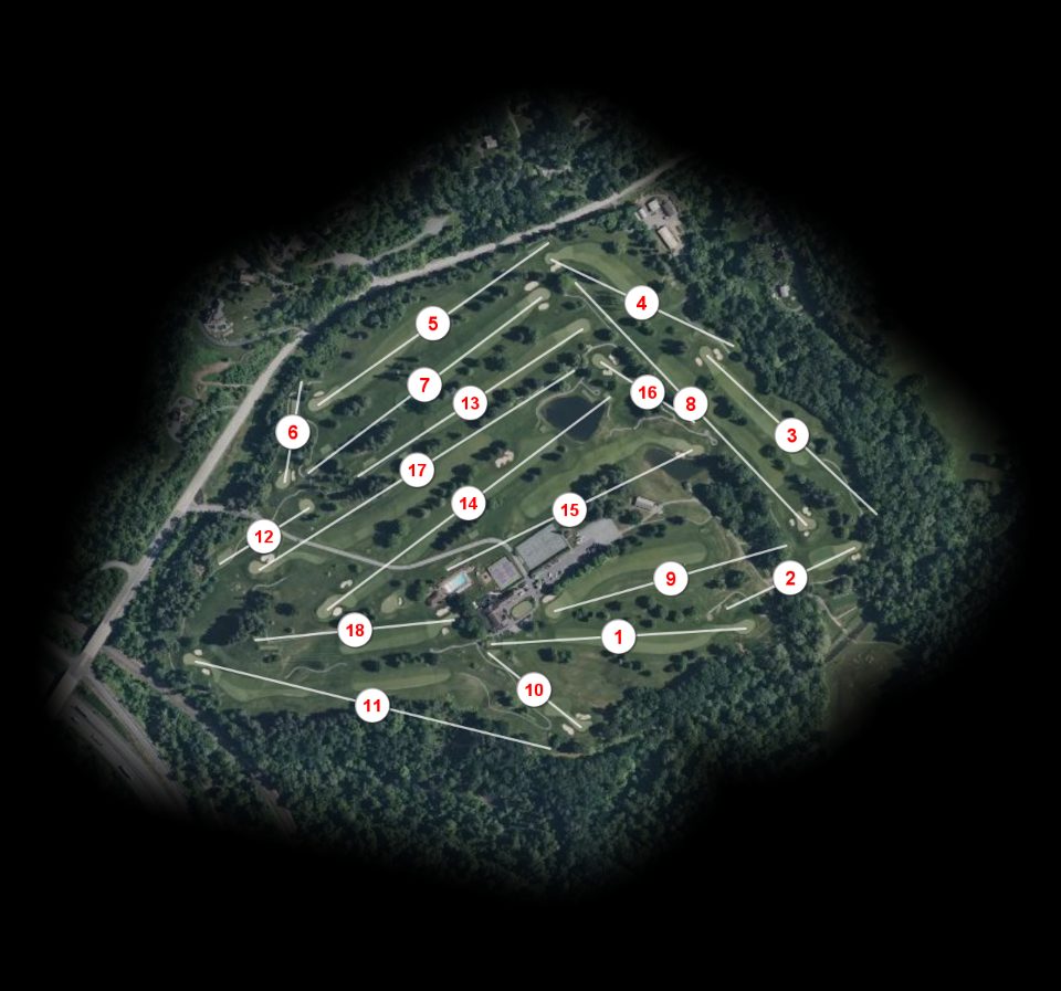 Country Club of Harrisburg Course of Harrisburg course overview