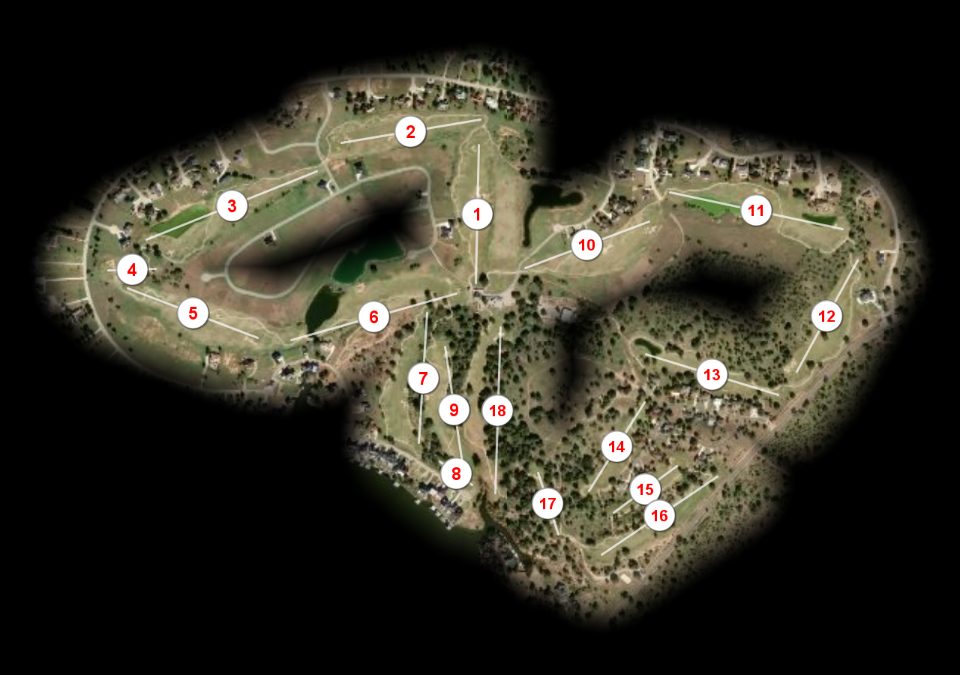 Legends on Lake LBJ course overview
