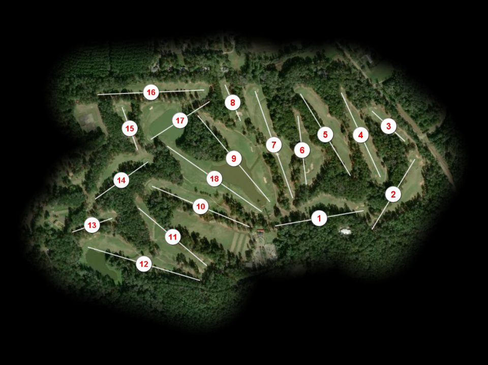 Quail Hollow Golf Club course overview