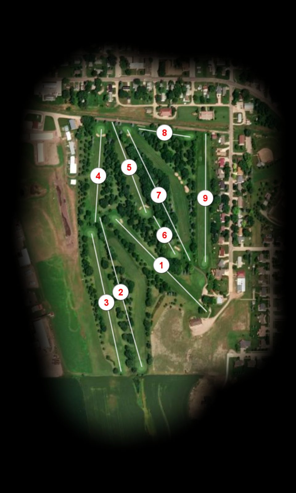 Akron Golf Course course overview