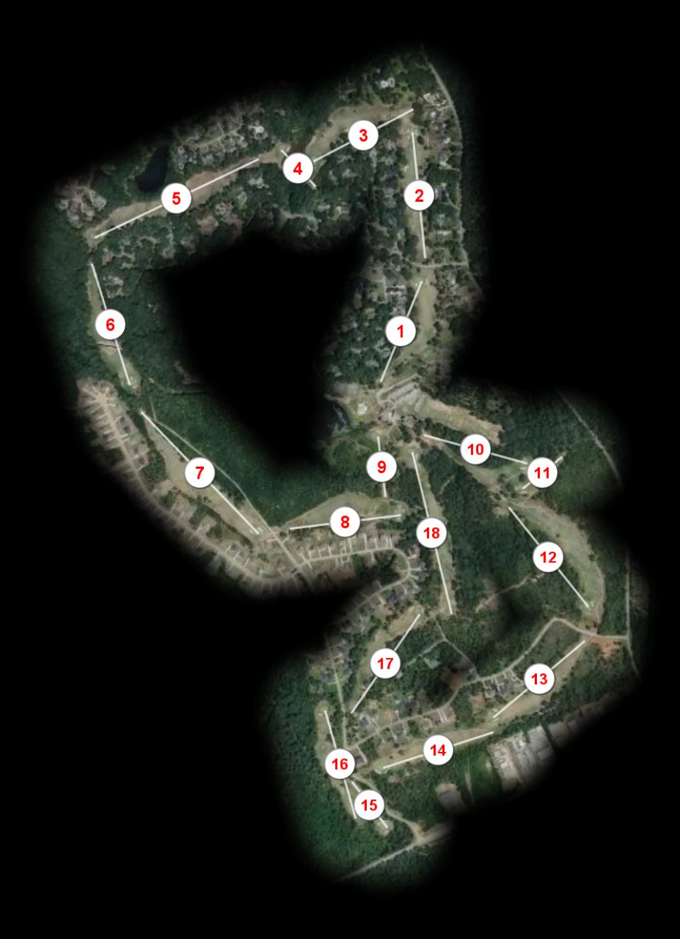 The Club at Shoal Creek Griffin course overview