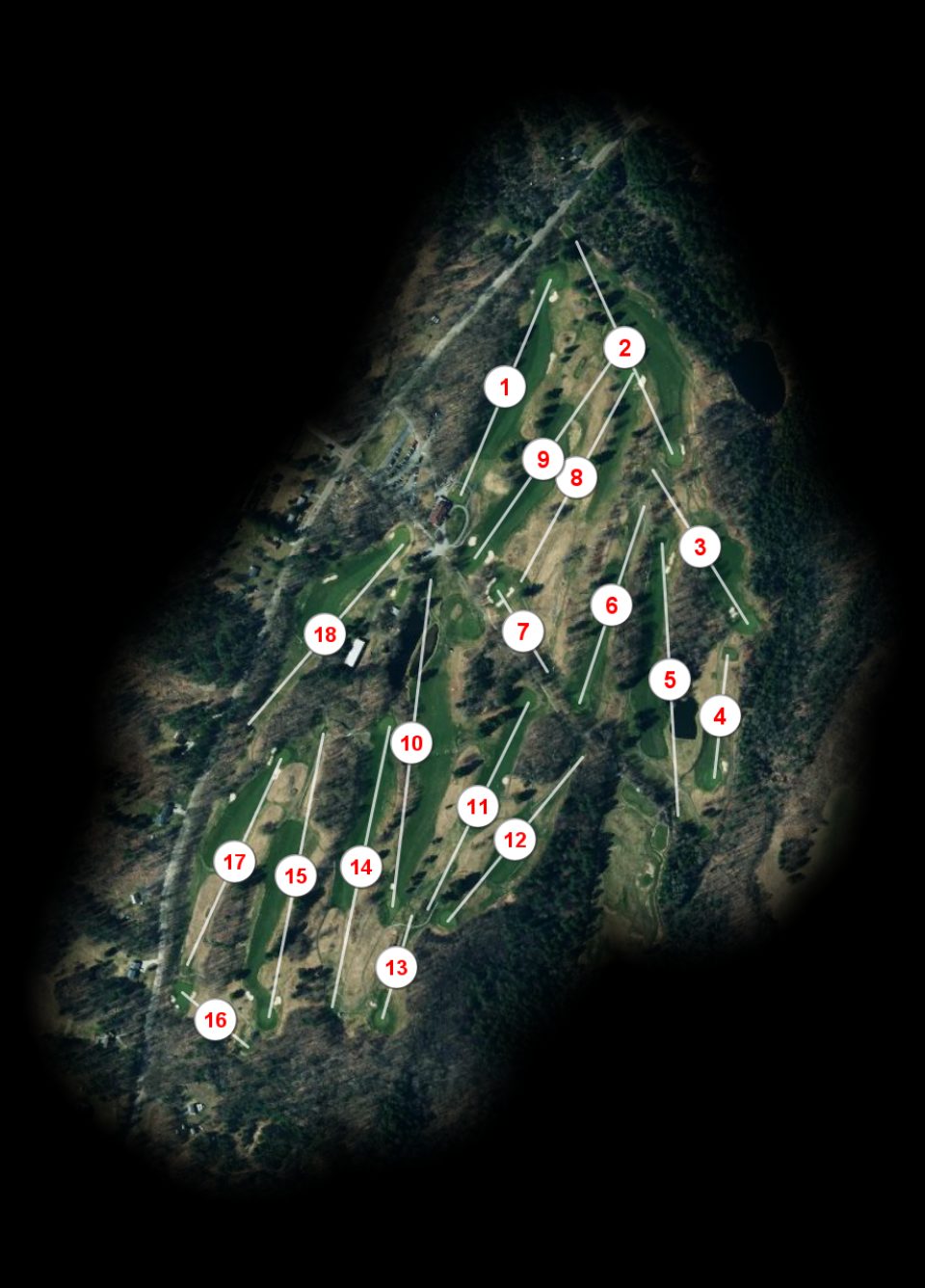 Country Club of Barre course overview