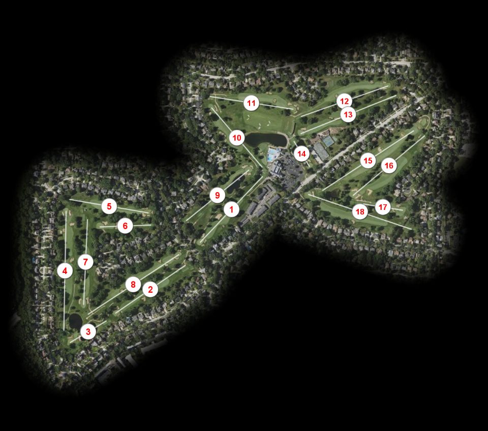 Cress Creek Country Club course overview