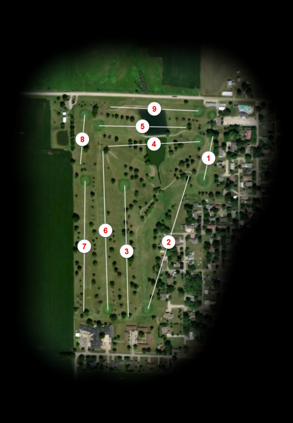Twin Lakes Country Club course overview
