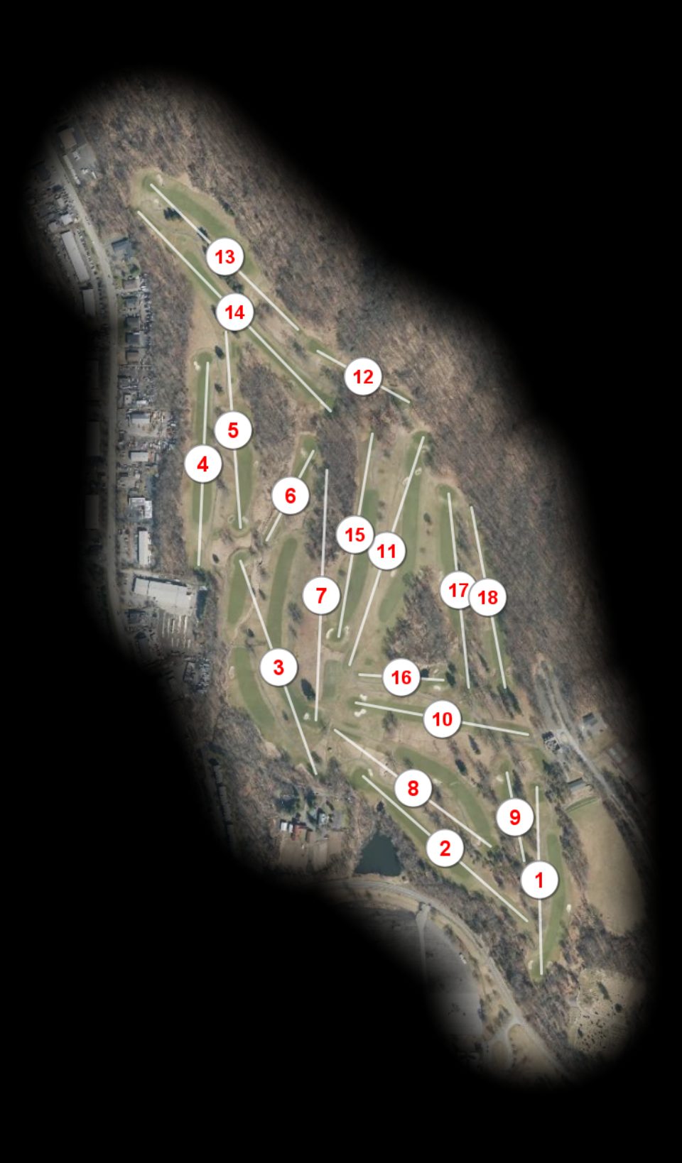 Rockland Lake State Park Golf Club Championship course overview