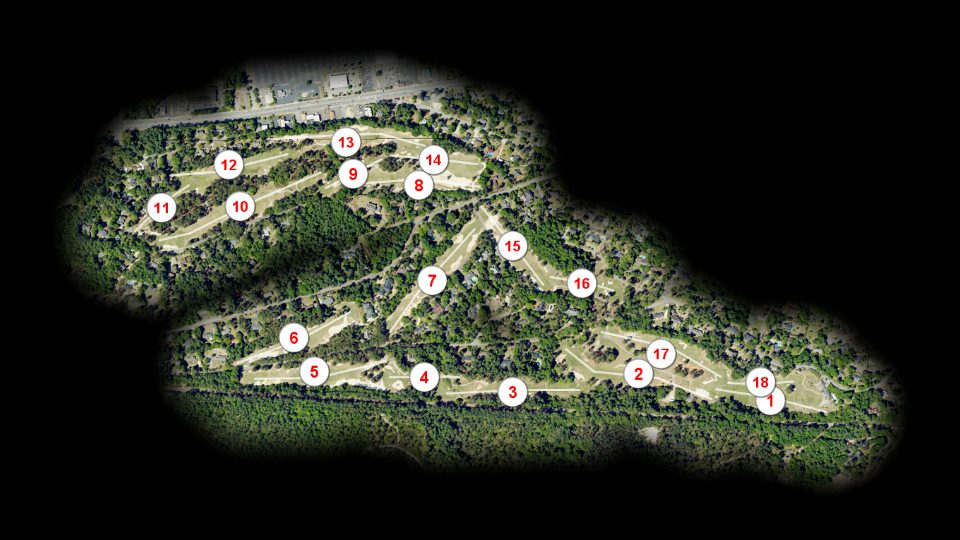 Aiken Golf Club course overview