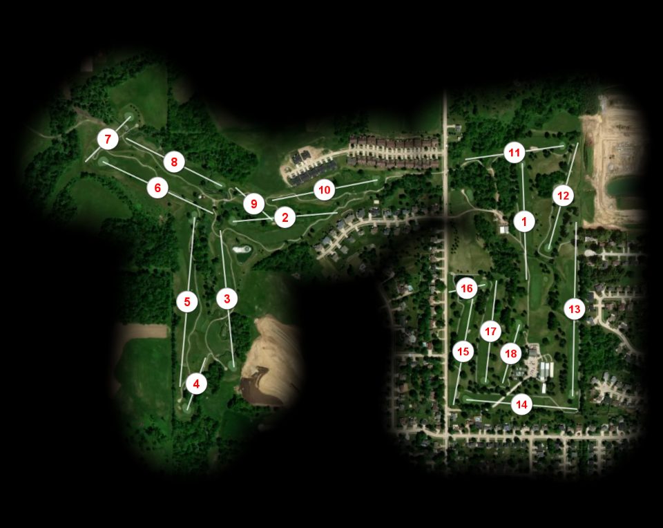 Indianola Country Club course overview