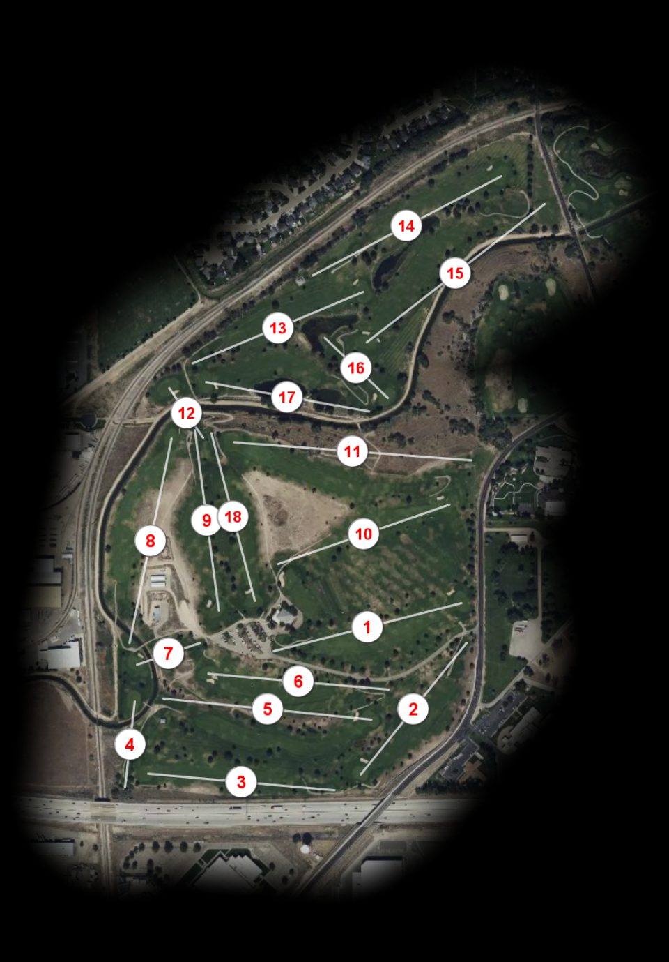 Centennial Golf Course course overview