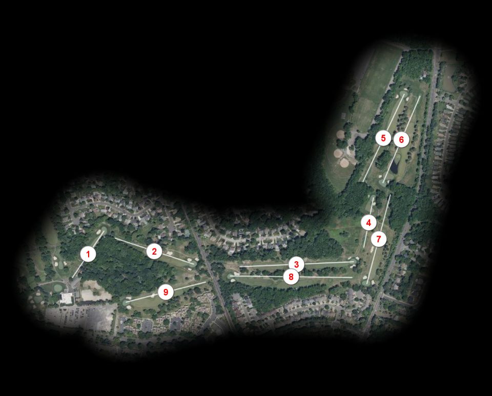 Blue nine at Ramblewood Country Club