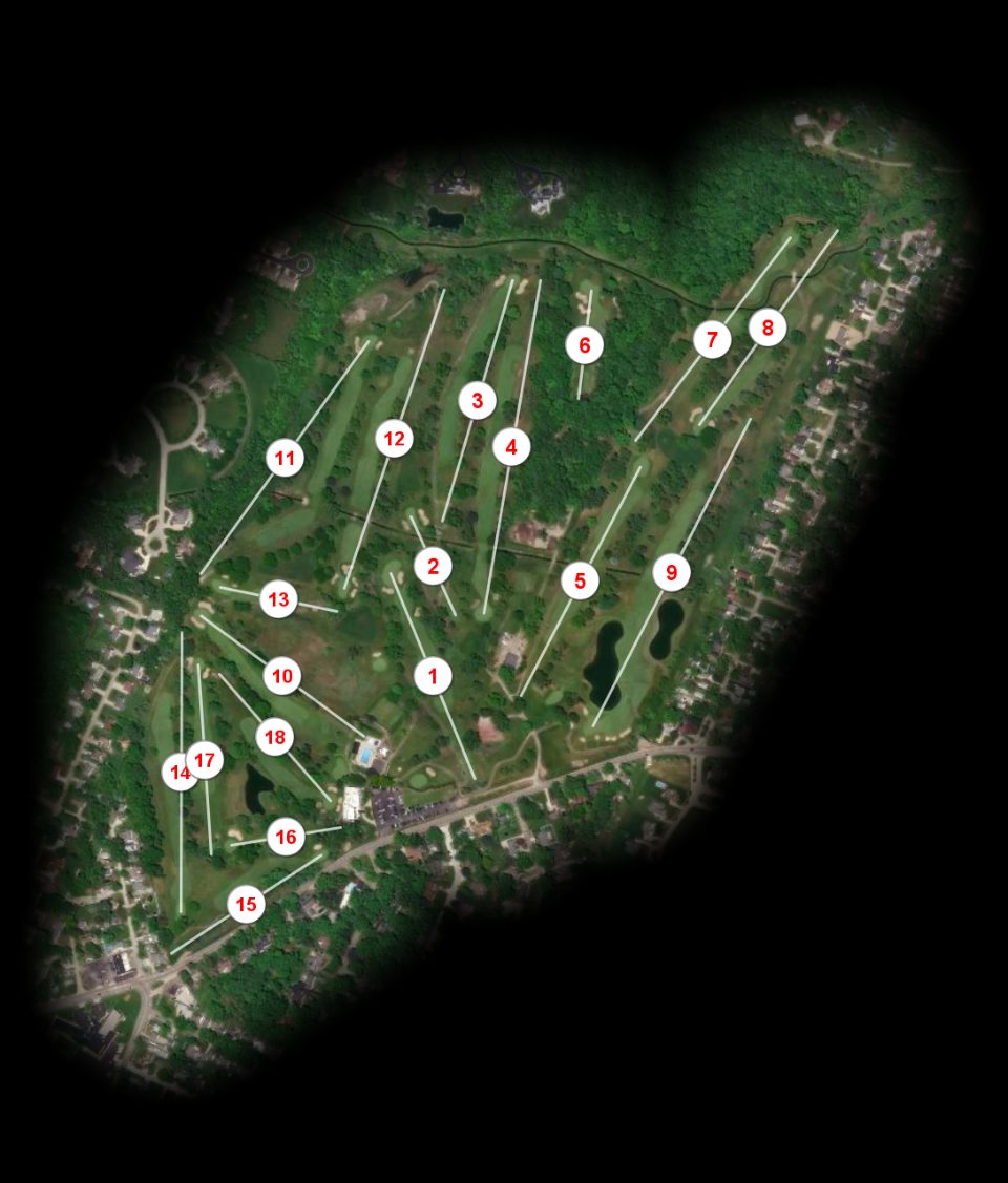 Monroe Golf & Country Club course overview