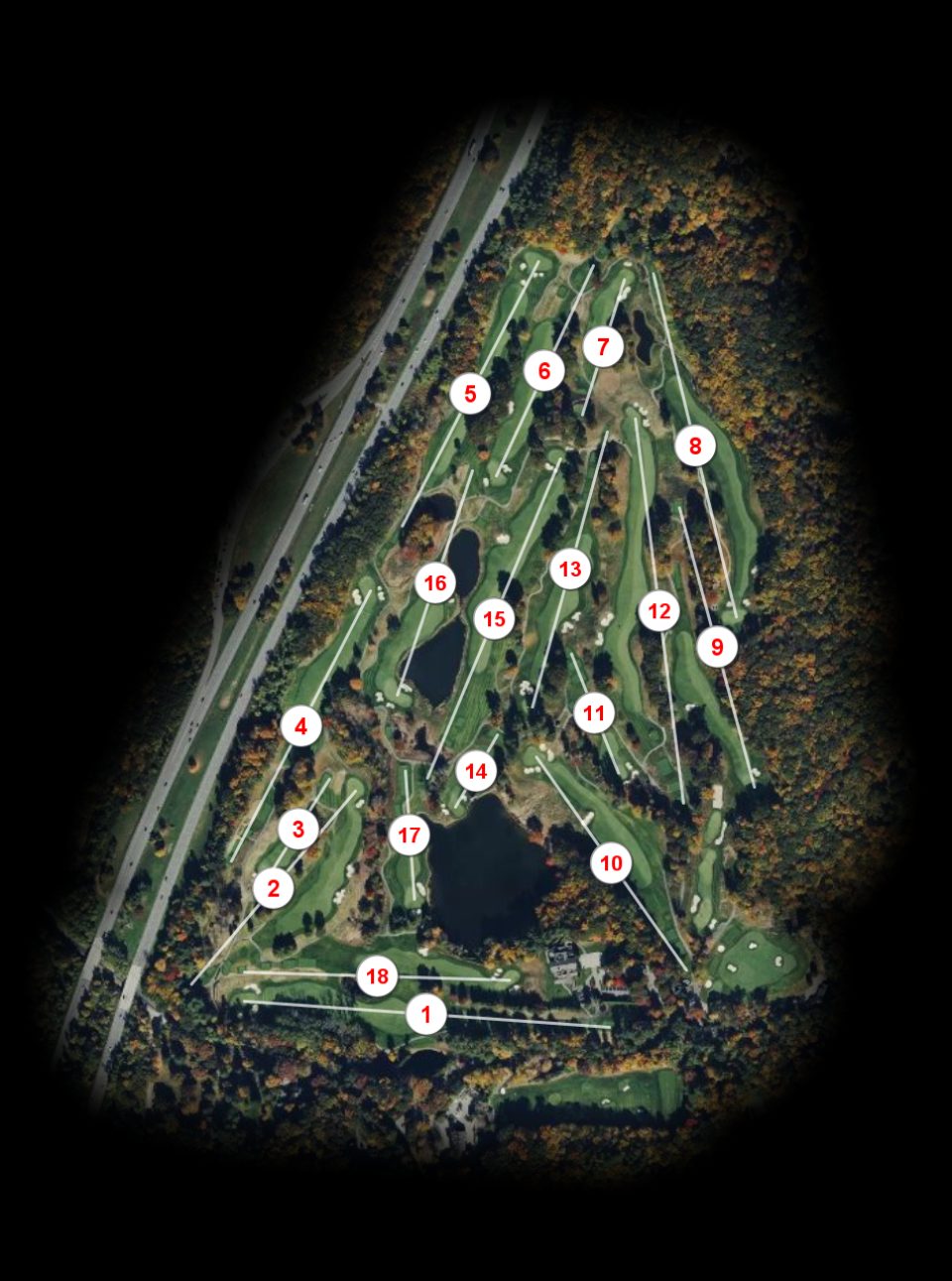 GlenArbor Golf Club course overview