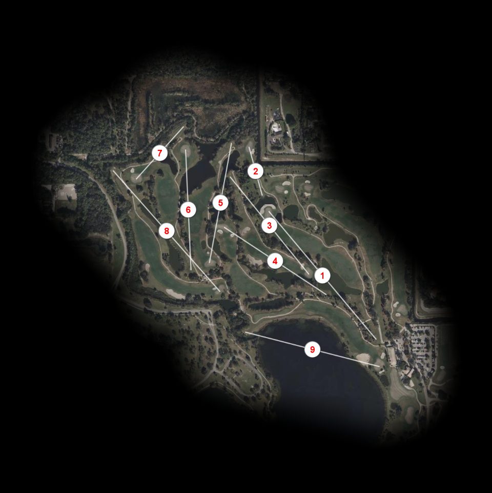 Eagle nine at Okeeheelee Golf Course